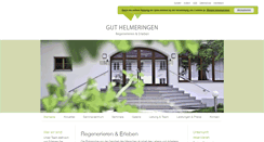 Desktop Screenshot of gut-helmeringen.de